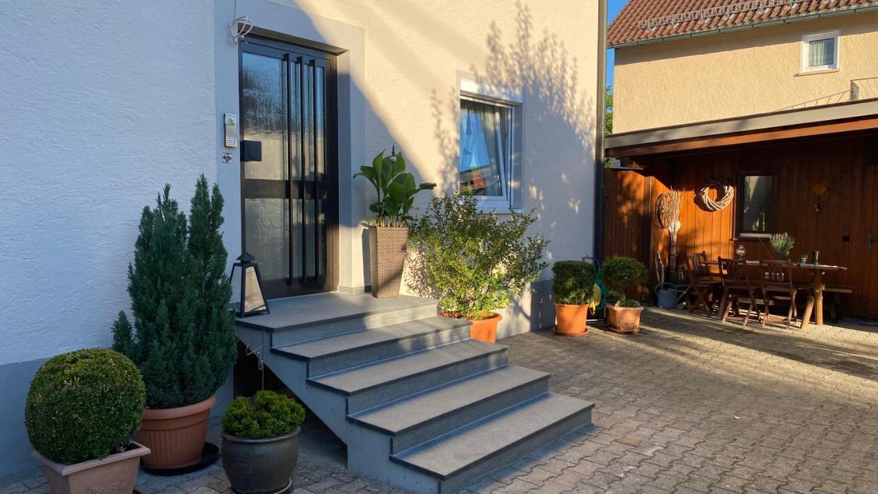 Ferienwohnung Schmid Lautrach エクステリア 写真